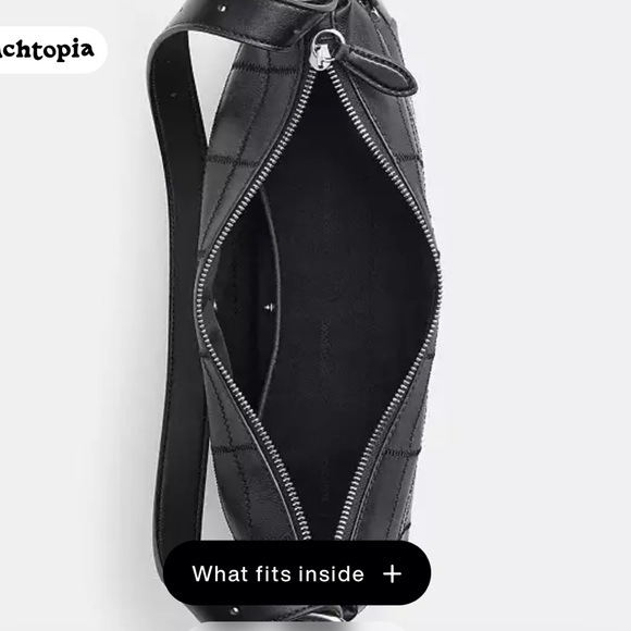 Coach Black Alter Ego Shoulder Bag - Picture 5 of 10